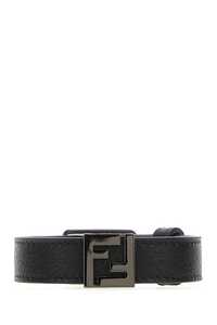 펜디 Black leather bracelet / 7AJ682AP49 F01FT