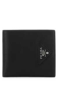 프라다 Black leather wallet / 2MO5132BBE F0002
