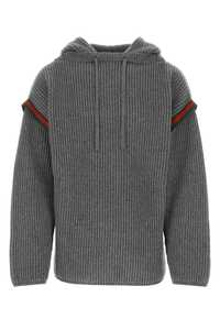 구찌 Grey wool blend sweater  / 758112XKDH3 1160