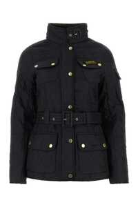 바버 Black nylon jacket  / LQU0030LQU BK91