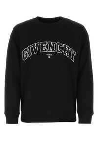지방시 Black cotton sweatshirt / BMJ0H63Y78 001