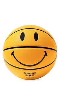 MARKET Yellow Smiley basket / 360000224 YELLOW