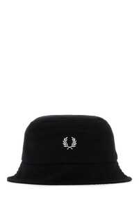 프레드페리 Black piquet bucket hat / HW6730 843