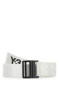 Y3 YAMAMOTO Chalk nylon belt / H63102 TALC