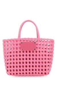 MSGM Pink PVC handbag / 3441MDZ49632 15