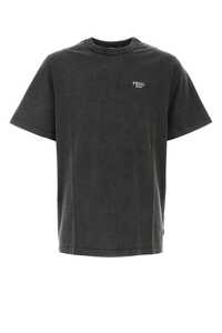 펜디 Dark grey cotton t-shirt  / FY1217APME F0QA1