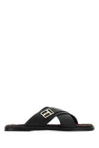 톰포드 Black leather slippers / J1396LCL337X 1N001