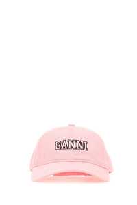 가니 Pink cotton baseball cap / A5084 465