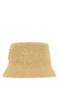 프라다 Raffia bucket hat / 1HC1372FMC F0018