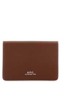 아페쎄 Brown leather card holder / PXAWVH63449 CAD