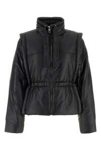 가니 Black nylon jacket / F8382 099