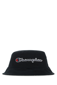 CHAMPION Black cotton bucket hat / 805556 KK001