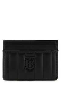 버버리 Black leather card holder  / 8064827 B4935