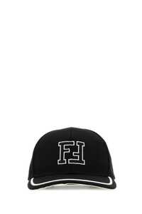 펜디 Black cotton baseball cap  / FXQ983ANOK F0ZE7