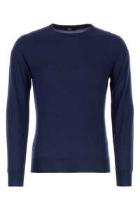 FEDELI Blue cashmere blend sweater  / 6UI07119 19