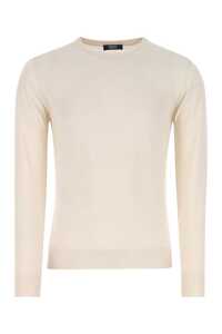 FEDELI Ivory cashmere blend sweater  / 5UI07119 40