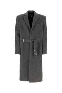 Y PROJECT Grey wool blend oversize / COAT66S25 GRE