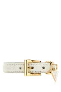 프라다 White leather bracelet  / 1IB351053 F0009