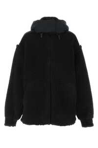 프라다 Black pile jacket / 138585S2121ZTJ F0806