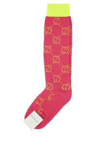 구찌 Embroidered nylon socks / 7006264G355 5575