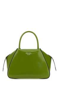 프라다 Green leather handbag / 1BA366ZO6 F0ZCM