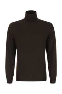 FEDELI Brown wool sweater  / 4UI07013 8