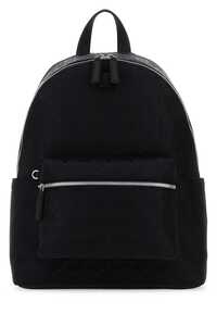 MCM Black nylon Stark backpack / MMKDAVE03 BK
