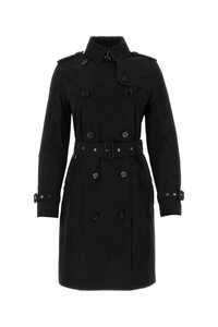버버리 Black polyester trench coat / 8069666 A1189