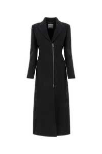 BLUMARINE Dark grey wool blend coat / 4S001A N0936