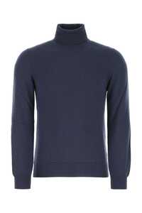 FEDELI Blu cashmere sweater / 5UI07005 BALTICO