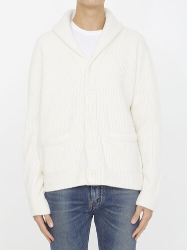 ROBERTO COLLINA Wool and cashmere cardigan RP37212