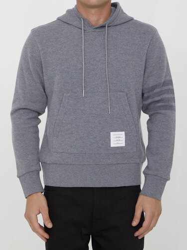 톰브라운 Grey wool hoodie MJT390A