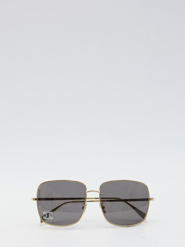 셀린느 Triomphe Rhinestone 01 sunglasses 4S284CMSB