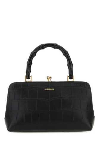 질산더 Black leather handbag / J07WD0029P5363 001