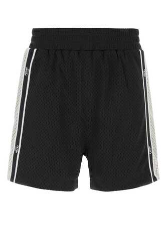 펜디 Black mesh bermuda shorts / FAB670APC2 F01I5