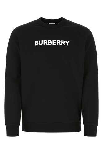 버버리 Black cotton sweatshirt / 8055312 A1189