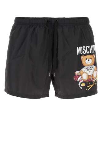 MOSCHINO Black polyester swimming / A42025275 1555