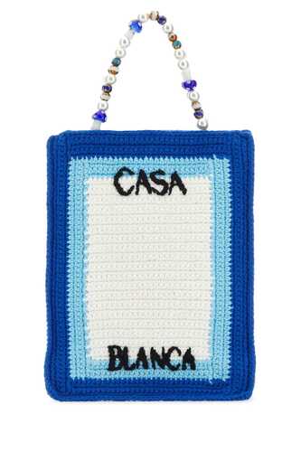 카사블랑카 Multicolor crochet / AS23BAG02401 BLUE