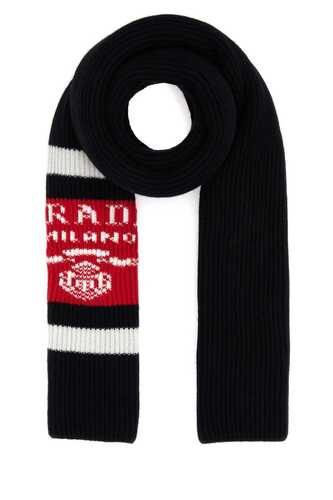 프라다 Black cashmere scarf / UMS418S21210QF F0002