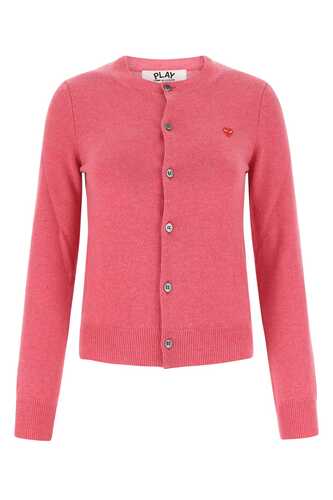COMME DES GARCONS PLAY Fuchsia wool / P1N079 PINK
