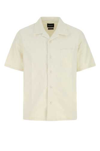 HOWLIN Ivory corduroy shirt / COCKTAILSHIRT ECRU