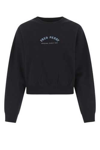 프레드페리 Blue cotton sweatshirt / G2149 608
