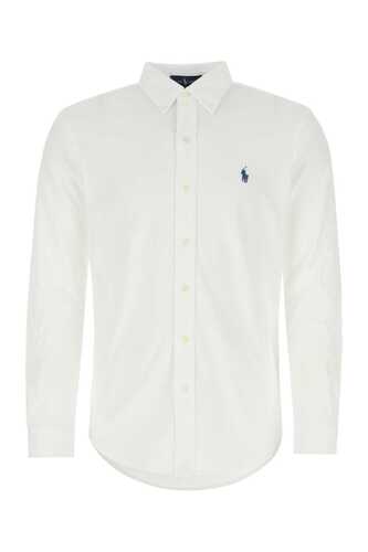 폴로랄프로렌 White piquet shirt / 710654408 003