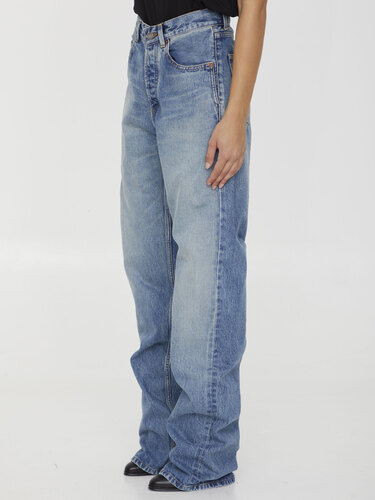 [SAINT LAURENT] V-waist long jeans