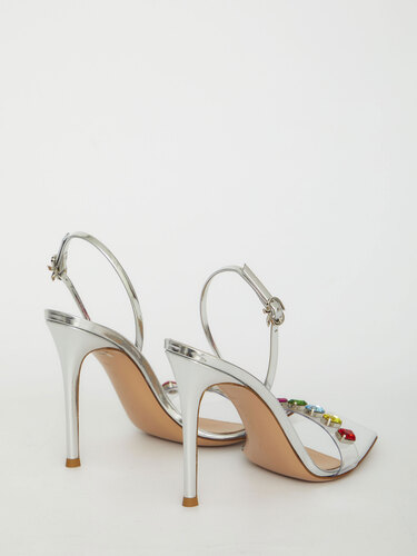 GIANVITO ROSSI Ribbon Candy sandals G32215-15