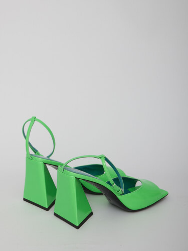THE ATTICO Green Piper sandals 231WS599