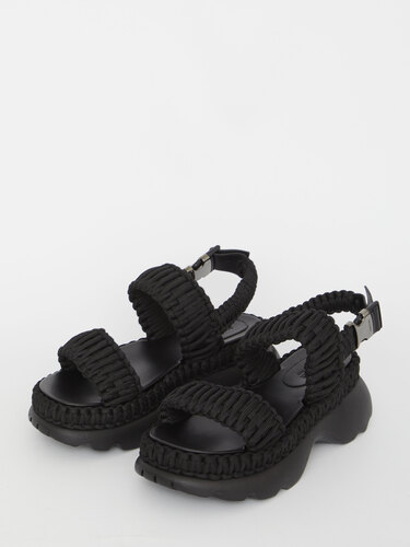 MONCLER Belay Woven sandals 4L00100