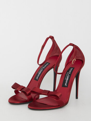 DOLCE&amp;GABBANA Keira sandals in satin CR1617