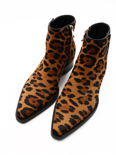 DOLCE&amp;GABBANA Animal Print Ankle Boots CT0583
