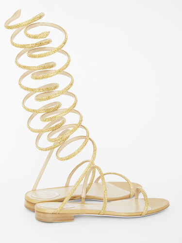 RENE CAOVILLA Supercleo flat sandals C11614-010